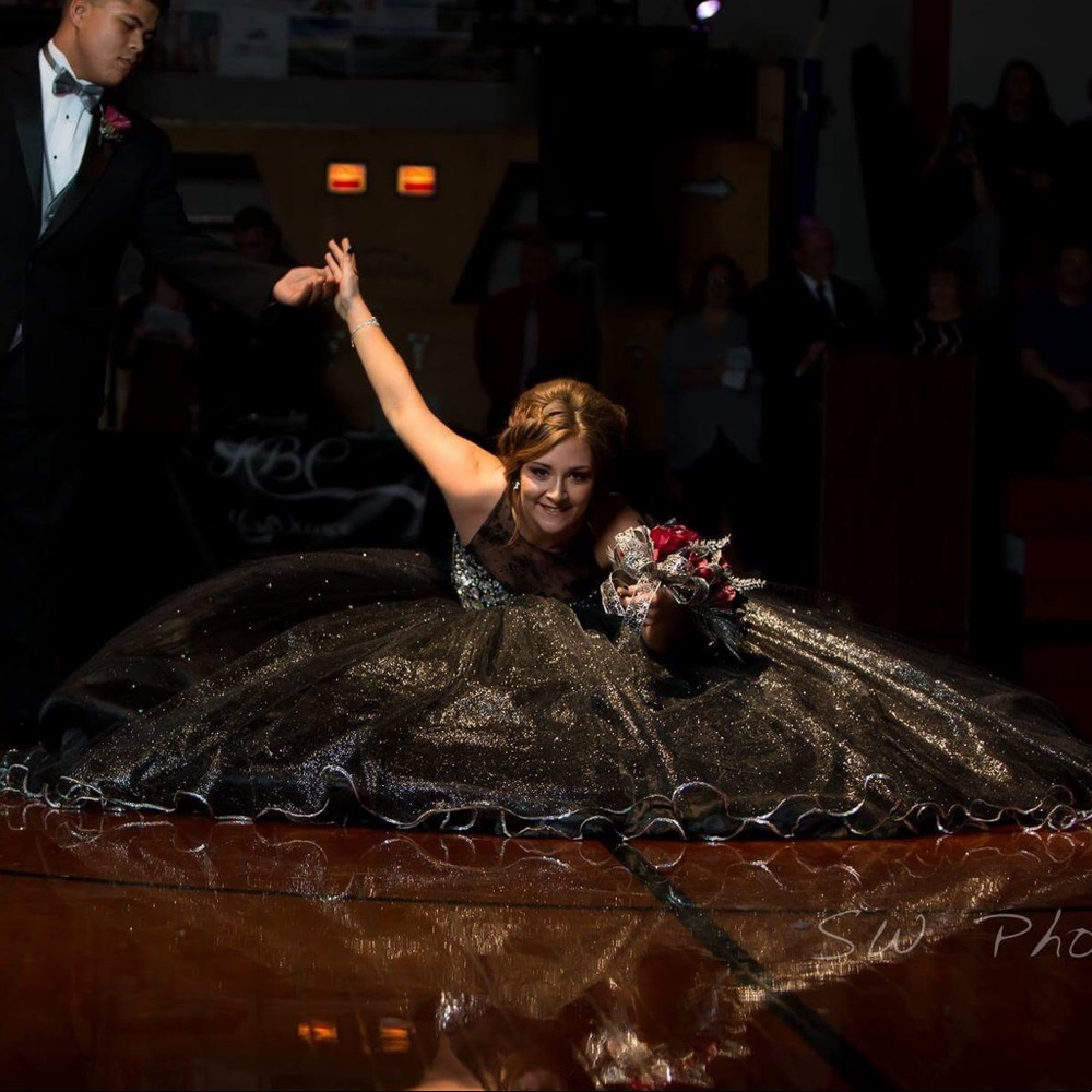 Hand made ball gown